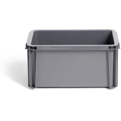Gifi Rangement|Bac renforcé rangement plastique gris 5L
