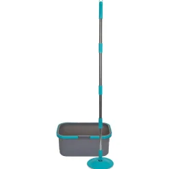 Gifi Nettoyage Et Entretien|Balai avec seau essoreur mop rotatif 360°