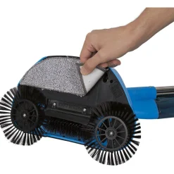 Gifi Nettoyage Et Entretien|Balai magique ramasse miettes avec spray bleu 2 en 1