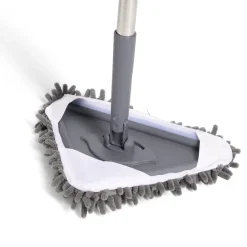 Gifi Nettoyage Et Entretien|Balai serpillère microfibre forme triangulaire 27x20xH120cm