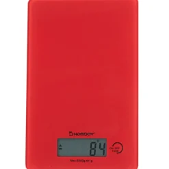 Gifi Balance de cuisine électronique Homday rouge