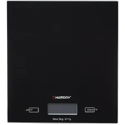 Gifi Balance de cuisine électronique et tactile noire Homday