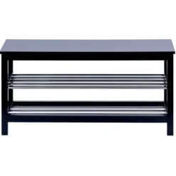 Gifi Rangement|Banc range chaussure 8 paires 100x34xH49,5cm