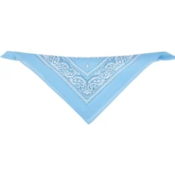 Gifi Beauté^Bandana motif paisley coloré 100% coton 53x53cm