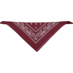 Gifi Beauté^Bandana motif paisley coloré 100% coton 53x53cm