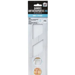 Gifi Equipement Douche^Bande antidérapante adhésive x6