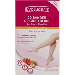 Gifi Beauté^Bande de cire froide jambes et aisselles x20