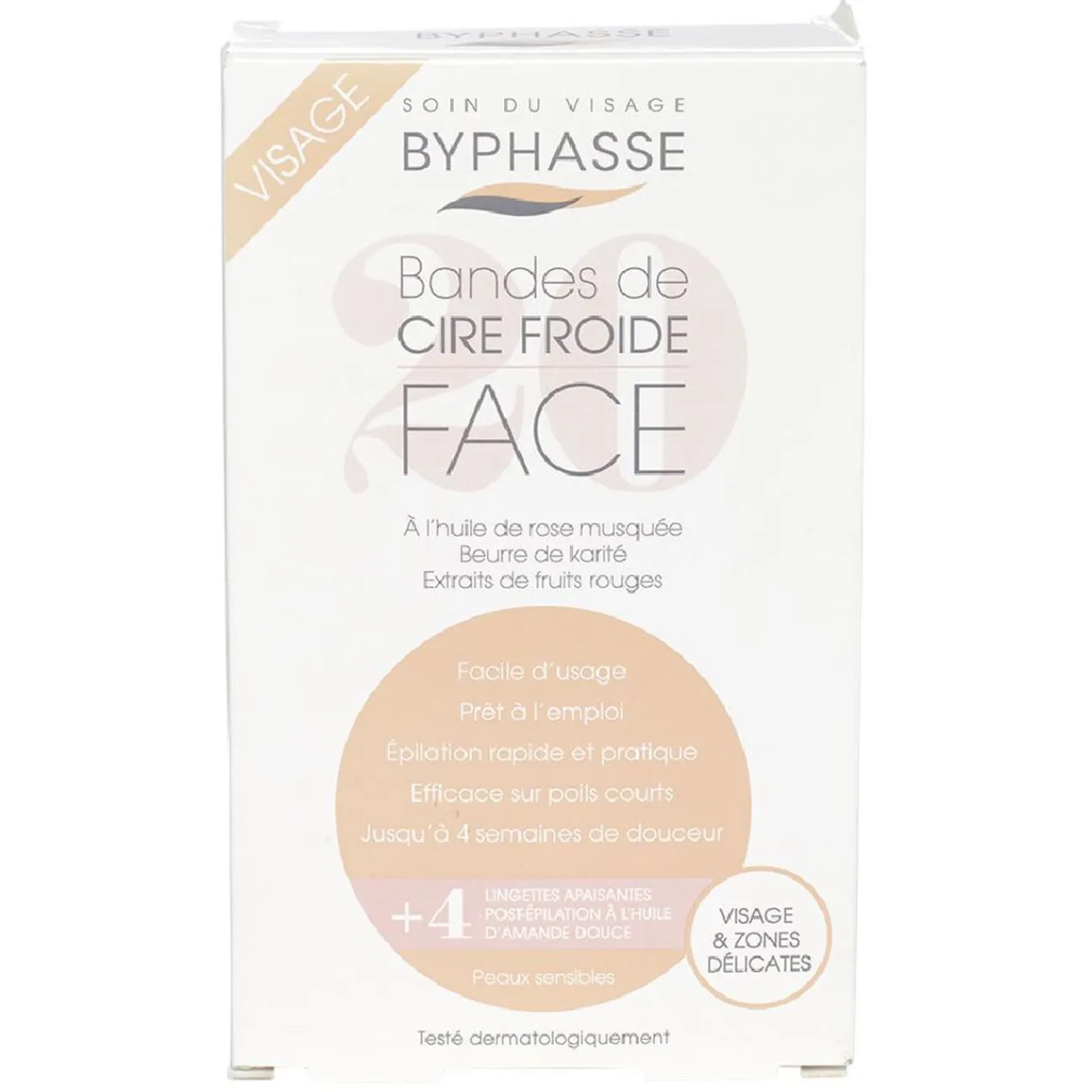 Gifi Beauté^Bande de cire froide visage X20
