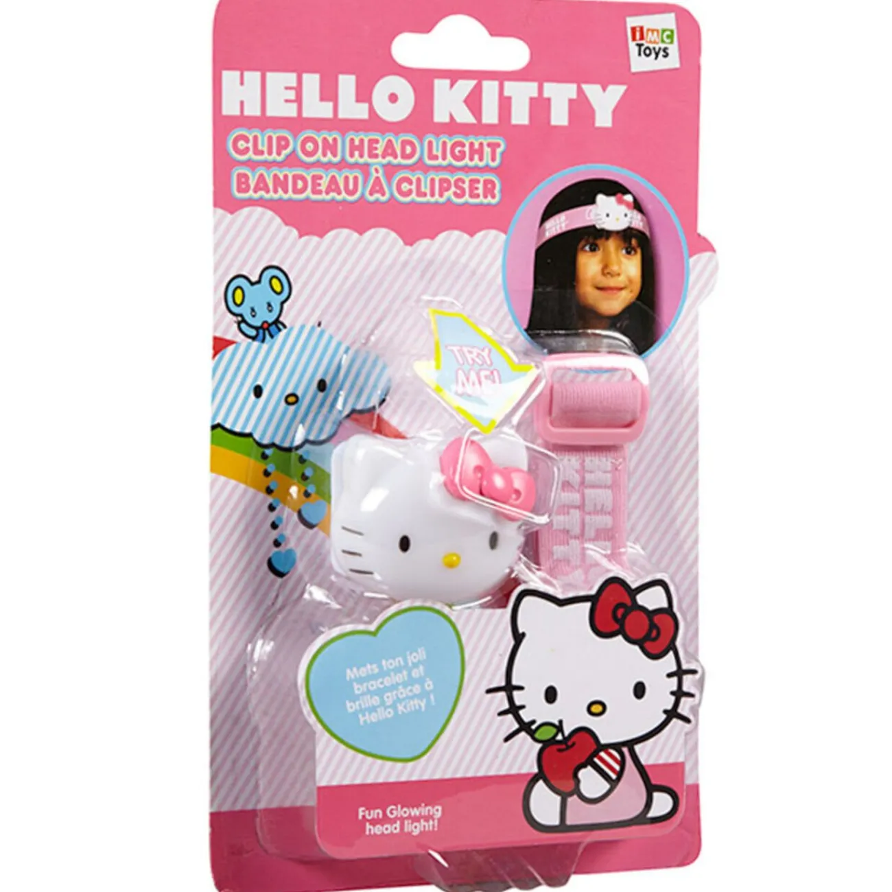 Gifi Beauté^Bandeau Hello Kitty à clipser
