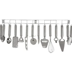 Gifi Barre avec 12 ustensiles de cuisine à suspendre