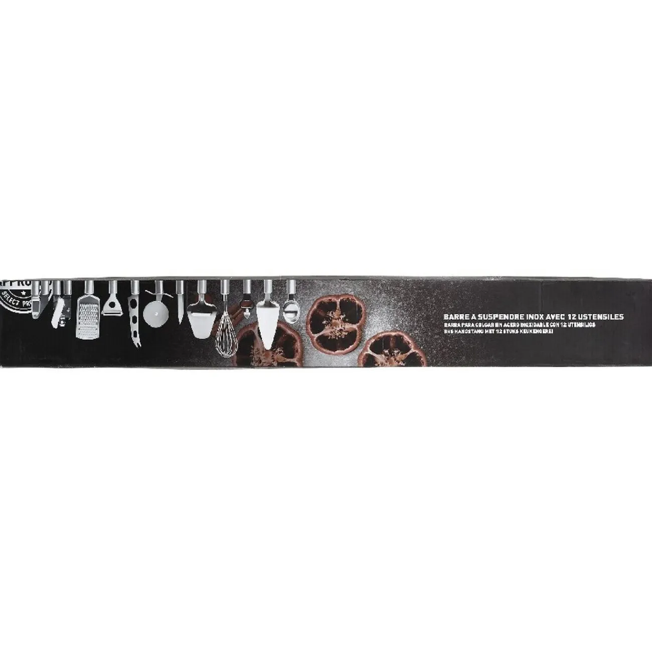 Gifi Barre avec 12 ustensiles de cuisine à suspendre