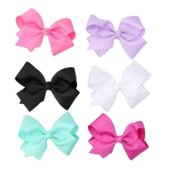 Gifi Beauté^Barrette à cheveux noeud coloré