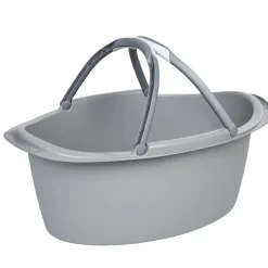Gifi Nettoyage Et Entretien|Bassine avec anse 25 L gris