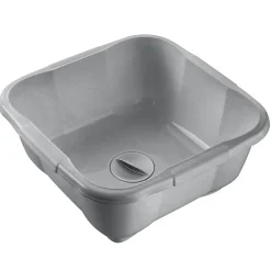 Gifi Nettoyage Et Entretien|Bassine avec bouchon 9,6 L grise
