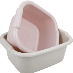 Gifi Nettoyage Et Entretien|Bassine carrée bleu vert x2