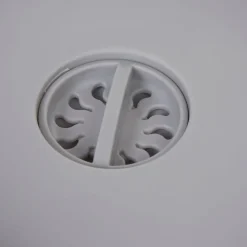 Gifi Nettoyage Et Entretien|Bassine rétractable bouchon évideur grise et bleue