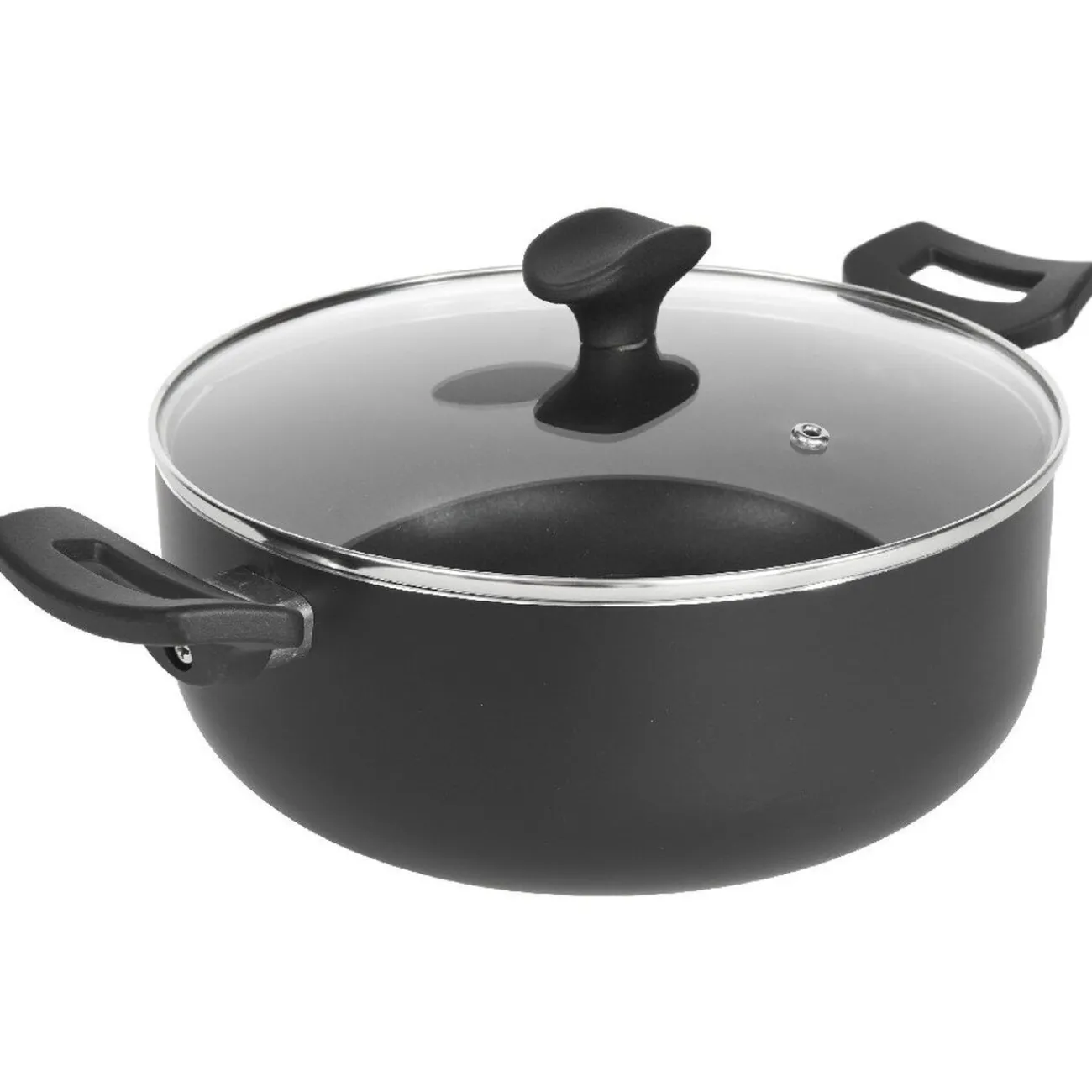 Gifi Batterie de cuisine tous feux dont induction x3 avec couvercle