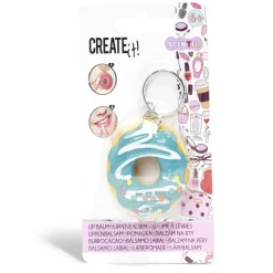 Gifi Beauté^Baume à lèvre enfant Create it! porte-clé donut - 6 modèles