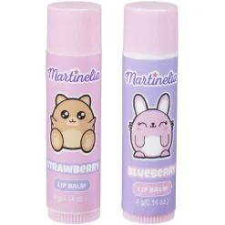 Gifi Beauté^Baume à lèvres Martinelia My Best Friends fraise et myrtille x2