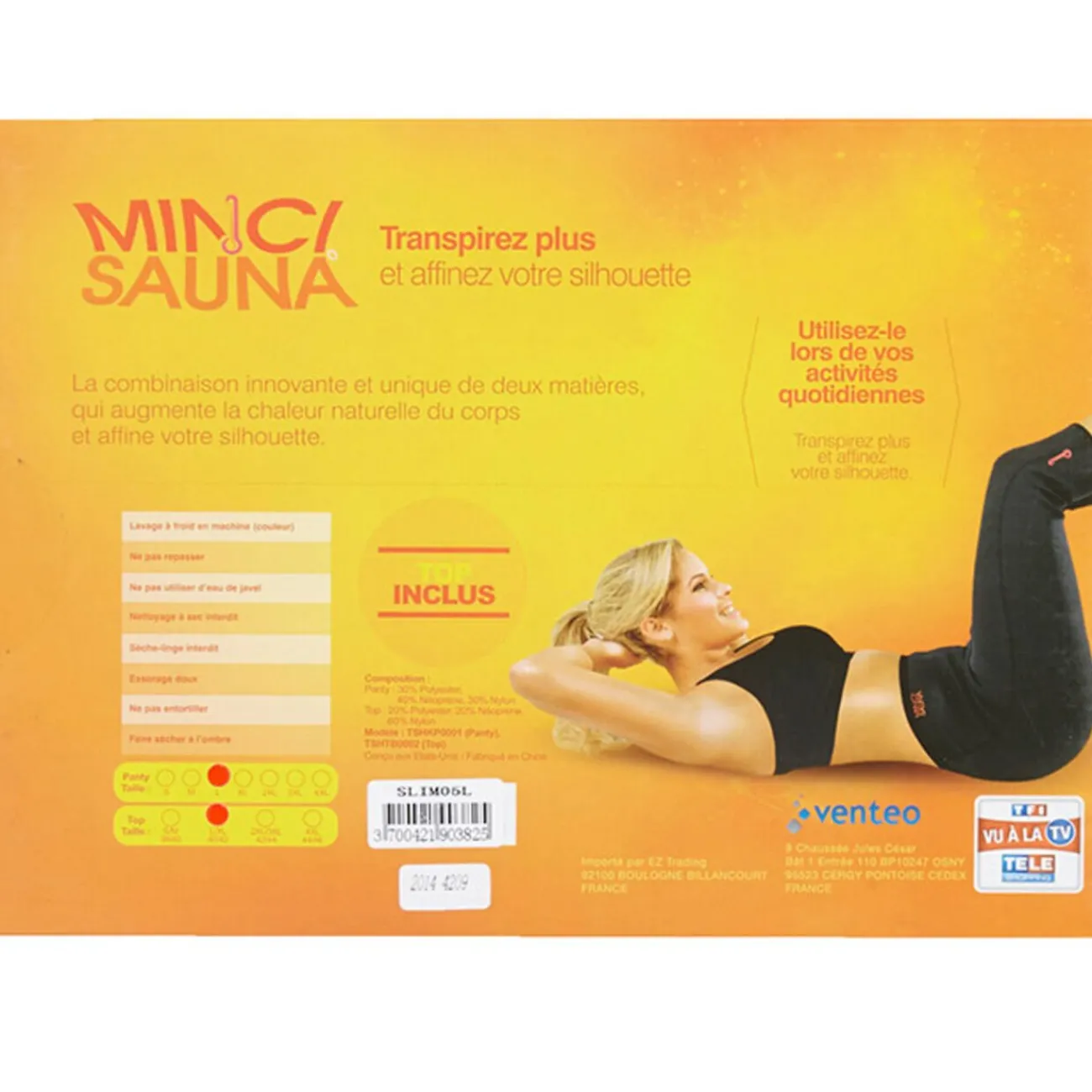 Gifi Bien-Être^Bermuda minci sauna et brassière