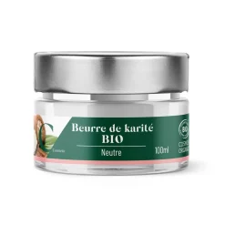 Gifi Beauté^Beurre de karité bio neutre, pot de 100 ml