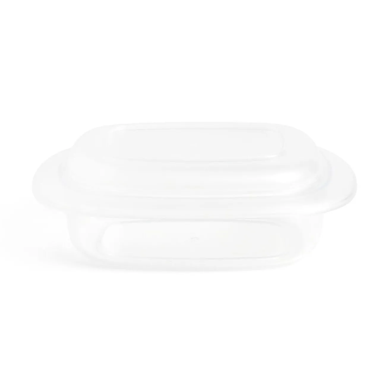 Gifi Beurrier plastique sans BPA transparent ou gris 17,4x12,5xH6cm