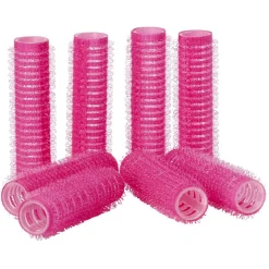 Gifi Beauté^Bigoudis à scratch 15 mm fuchsia x8