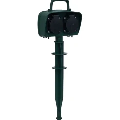 Gifi Accessoires Électriques^Biplite extérieure à planter 16A noir