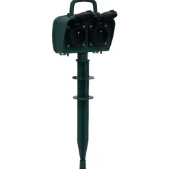 Gifi Accessoires Électriques^Biplite extérieure à planter 16A noir