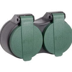 Gifi Accessoires Électriques^Biplite extérieure 16A noir