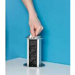 Gifi Accessoires Électriques^BLOC 5 PRISES ENCASTRABLE