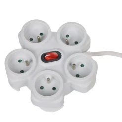 Gifi Accessoires Électriques^Bloc multiprise étoile 5 prises
