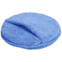 Gifi Nettoyage Et Entretien|Bloc éponge ronde microfibre bleu 15x15cm x2