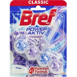 Gifi Nettoyage Et Entretien|Bloc WC Bref Power Active senteur lavande 4en1