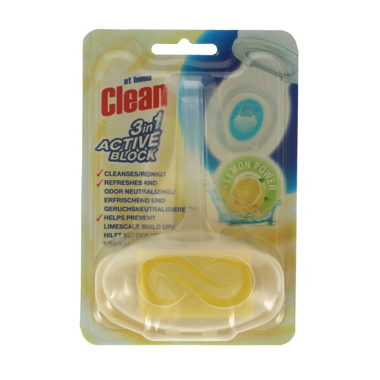 Gifi Nettoyage Et Entretien|Bloc WC 3en1 senteur citron 40g