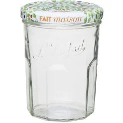 Gifi Bocal confiturier Le Parfait verre et métal 385 ml