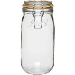 Gifi Bocal de conservation avec couvercle en verre 1,5 L Le Parfait