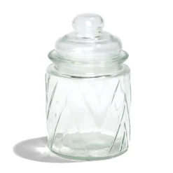 Gifi Bocal de conservation en verre Ø7,5x12cm - 2 modèles