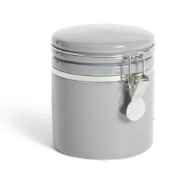 Gifi Bocal en céramique avec clip en métal Ø10xH13cm