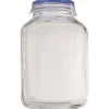 Gifi Bocal en verre avec couvercle hermétique 3,1L