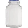 Gifi Bocal en verre avec couvercle hermétique 4,25L