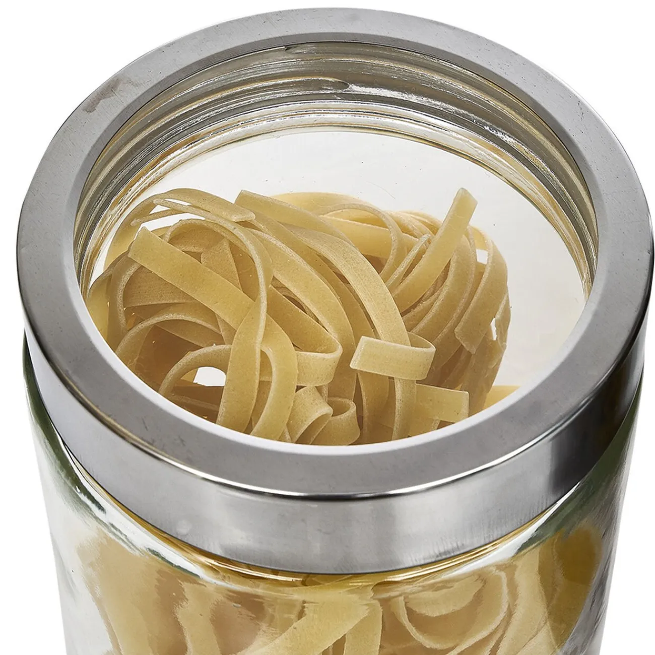 Gifi Bocal en verre avec couvercle hermétique x3