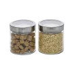 Gifi Bocal en verre avec couvercle hermétique 800 ml x2