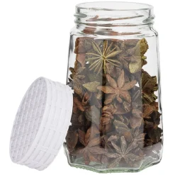 Gifi Bocal en verre fermeture mécanique 20cl x3