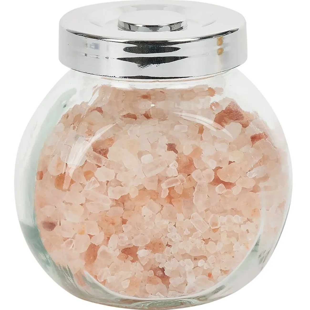 Gifi Bocal en verre incliné 200ml avec couvercle en plastique à visser x2