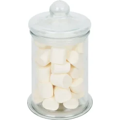 Gifi Bocal en verre transparent avec couvercle hermétique 1,75L - H.19cm