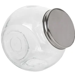 Gifi Bocal incliné verre couvercle métal 2 L