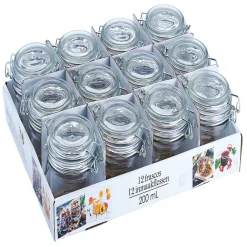 Gifi Bocal rond hermétique transparent x12