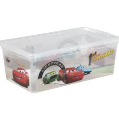 Gifi Rangement|BOITE TEXTILE 6L CARS