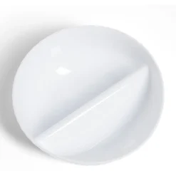 Gifi Bol à 2 compartiments 18x18xH5,5cm - 2 coloris